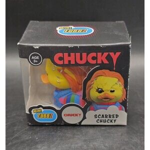 Mini Tubbz Scarred Chucky 2” Collector Rubber Duck. #CosplayingDucks. New.
